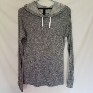 NWOT active wear lightweight gray hoodie athletic